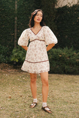 Lincoln Ribbon Trim Mini Dress - FINAL SALE