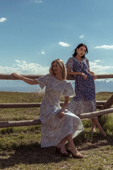 Bethie Petal Sleeve Maxi Dress