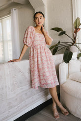 Hannah Floral Midi Dress - FINAL SALE