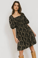 Bellamy Mini Dress in Black - FINAL SALE