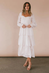 Manning Shimmery Midi Dress in Champagne - FINAL SALE