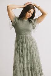 Charlie Lace Midi Dress - FINAL SALE