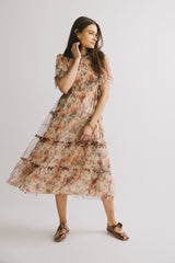 Janette Floral Midi Dress - FINAL SALE