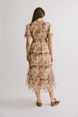 Janette Floral Midi Dress - FINAL SALE