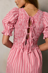 Liana Bow Tie Mini Dress - FINAL SALE