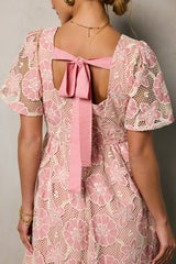 Mica Embroidered Midi Dress - FINAL SALE