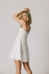 Valarie Embroidered Mini Dress - FINAL SALE