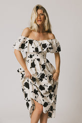 Chaney Floral Midi Dress - FINAL SALE
