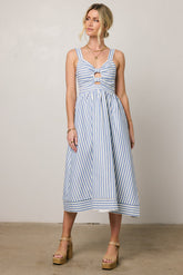 Archie Striped Midi Dress - FINAL SALE