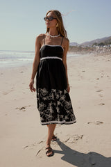 Etta Embroidered Midi Dress - FINAL SALE