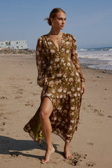 Auna Floral Maxi Dress - FINAL SALE
