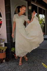 Saige Ruffled Maxi Dress - FINAL SALE