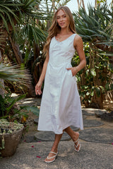 Maya Maxi Dress in Blue