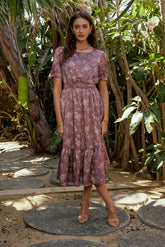 Quinlan Floral Midi Dress - FINAL SALE