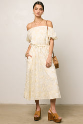 Carol Floral Midi Dress - FINAL SALE