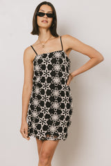 Cory Embroidered Mini Dress - FINAL SALE