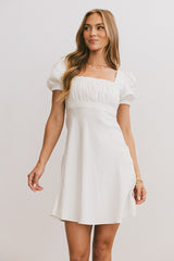 Harlee Lace Trim Mini Dress