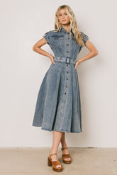 Walter Denim Midi Dress