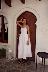 Misha Bow Maxi Dress