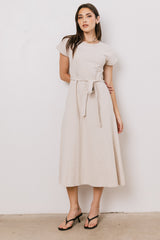 Saxton Maxi Dress in Bone