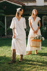 PREORDER- Paulina Embroidered Maxi Dress