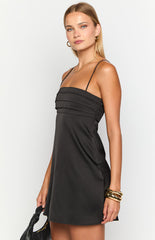 Chantell Black Mini Dress