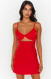 Escapade Red Mini Dress
