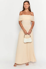 Lioness Field Of Dreams Oatmeal Maxi Dress