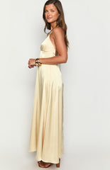 Nakita Yellow Maxi Dress
