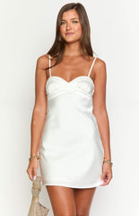 Stephanie White Mini Dress