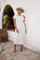 Lane Collared Maxi Dress