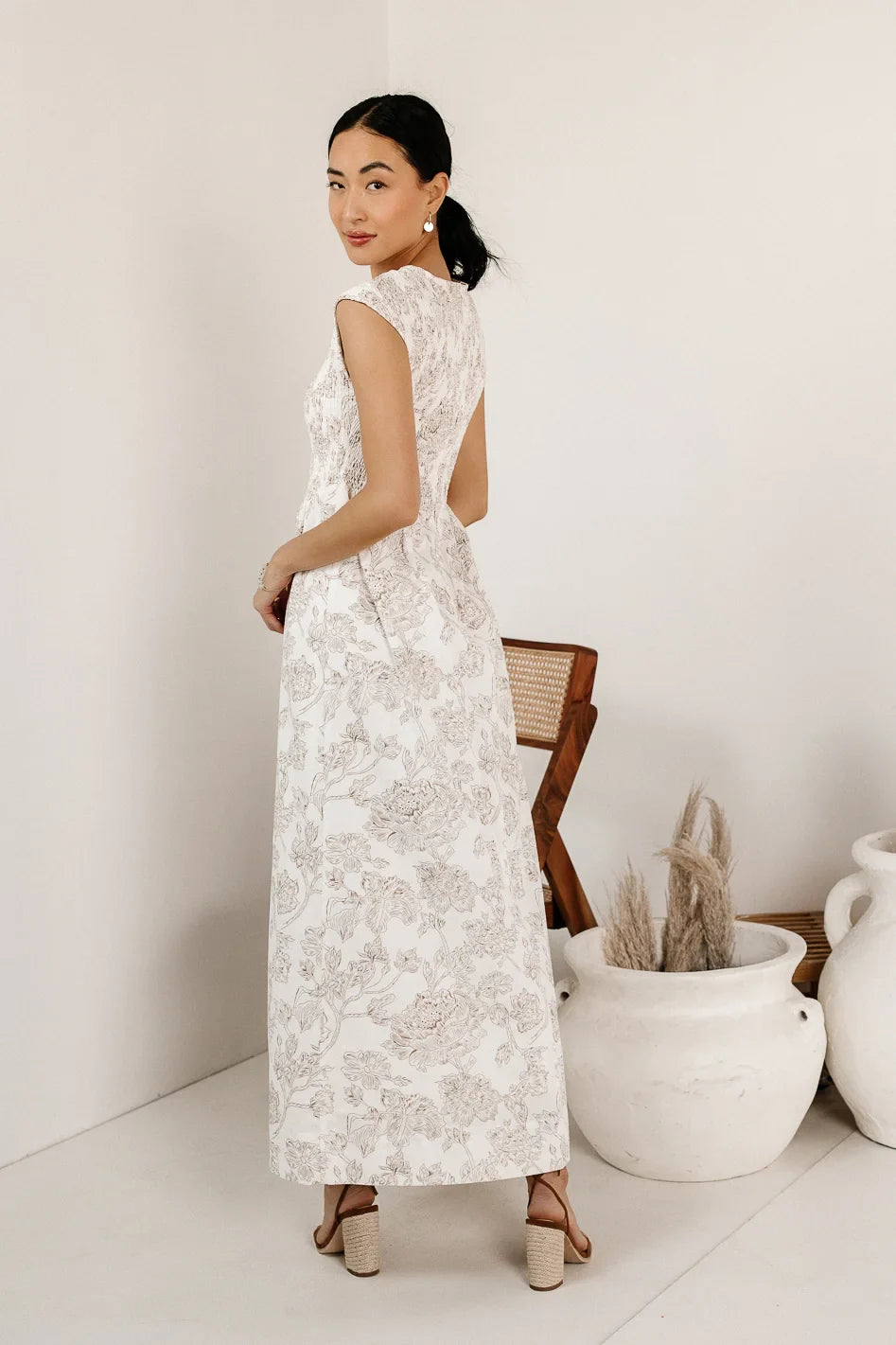 Elias Smocked Maxi Dress