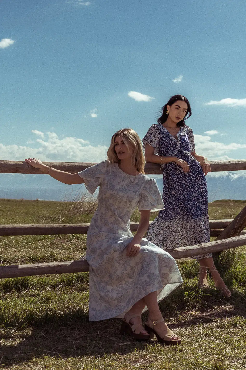 Bethie Petal Sleeve Maxi Dress