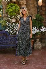 Josephine Floral Tie Strap Dress - FINAL SALE