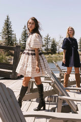 Constance Printed Mini Dress - FINAL SALE