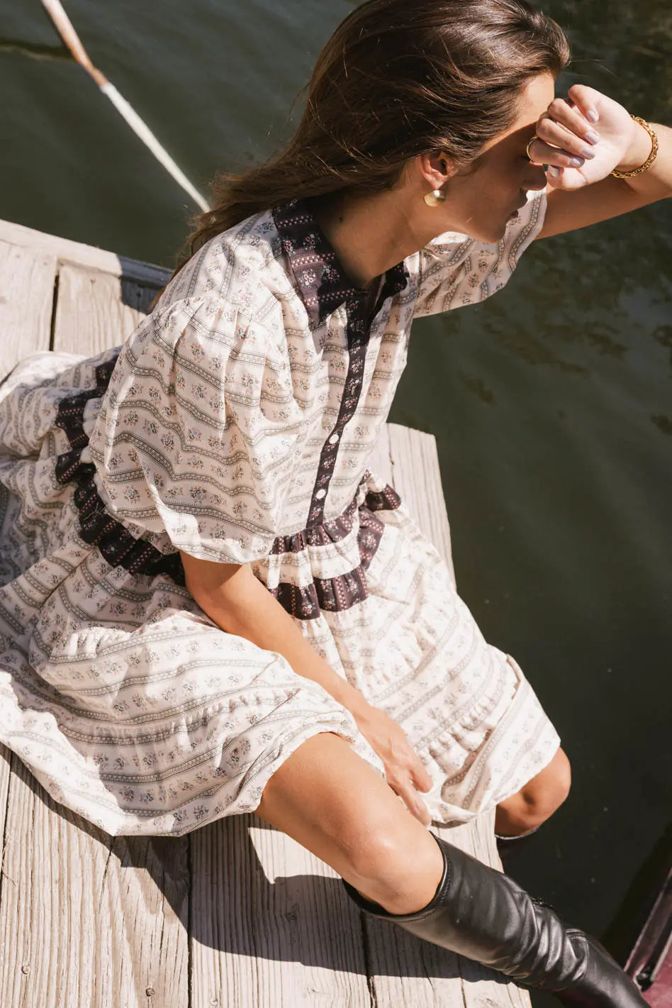 Constance Printed Mini Dress - FINAL SALE