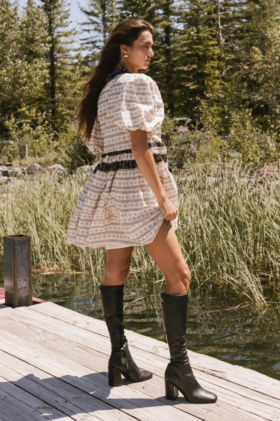 Constance Printed Mini Dress - FINAL SALE