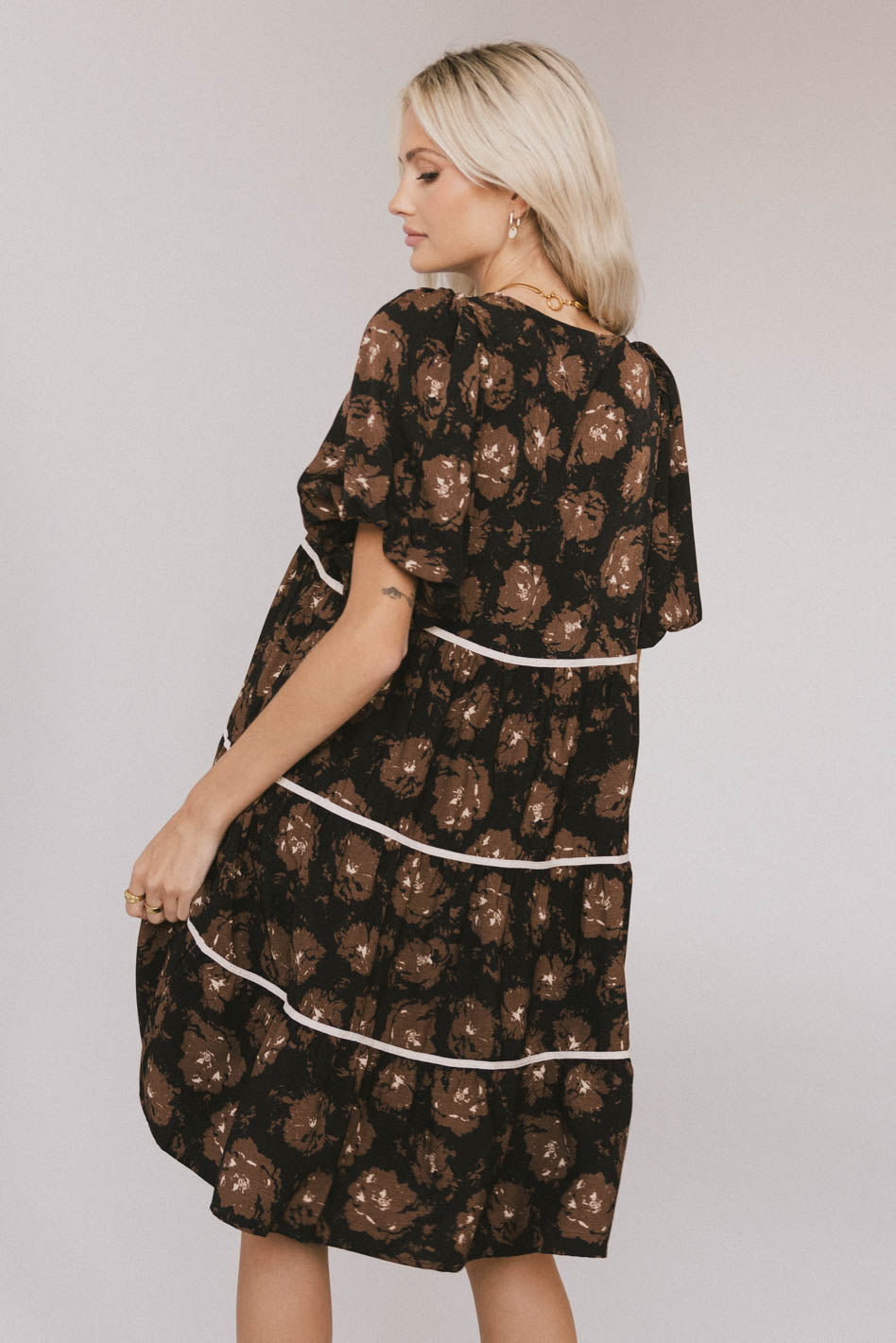 Ostella Floral Midi Dress - FINAL SALE