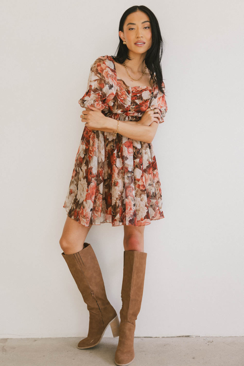 Jackee Floral Mini Dress - FINAL SALE