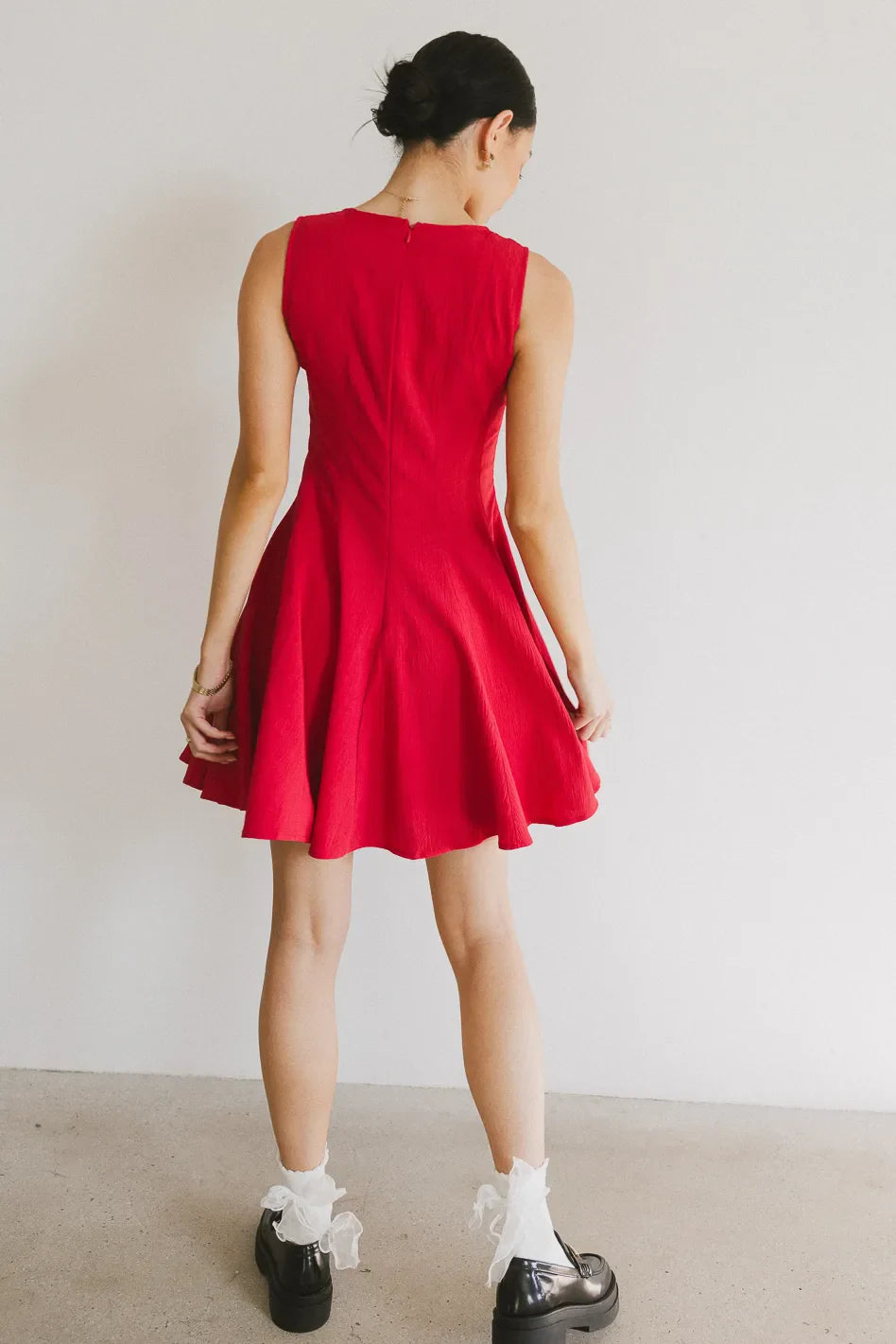 Liora Mini Dress in Red - FINAL SALE