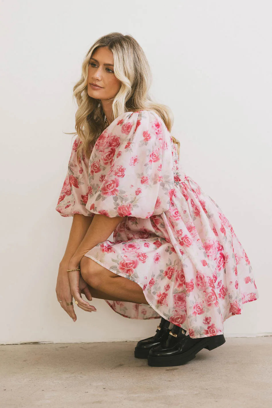 Eleanor Smocked Mini Dress - FINAL SALE