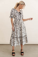 Petra Floral Midi Dress