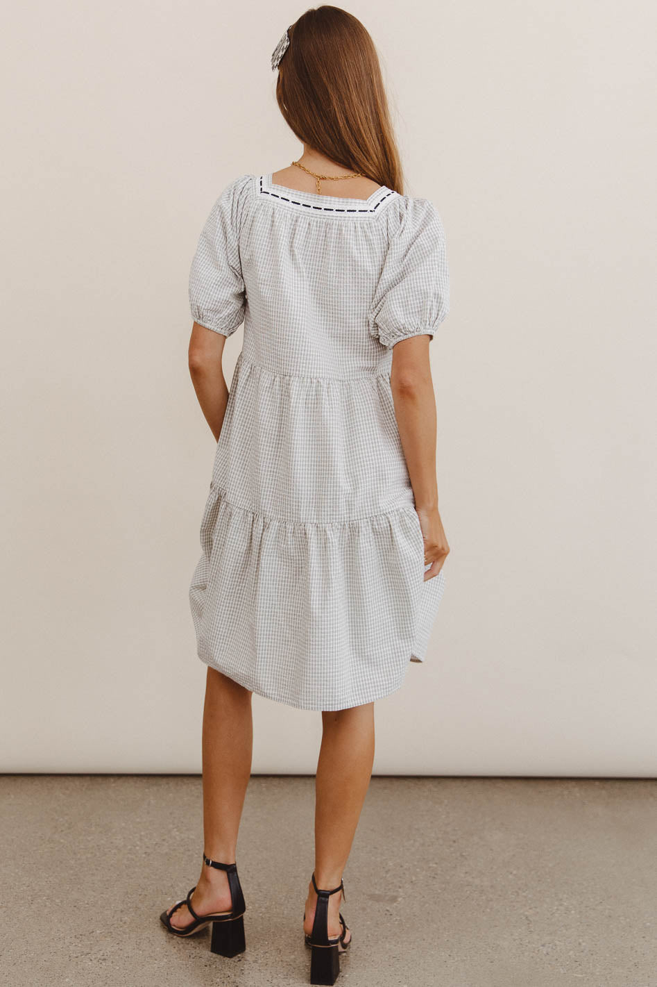 Scout Plaid Mini Dress