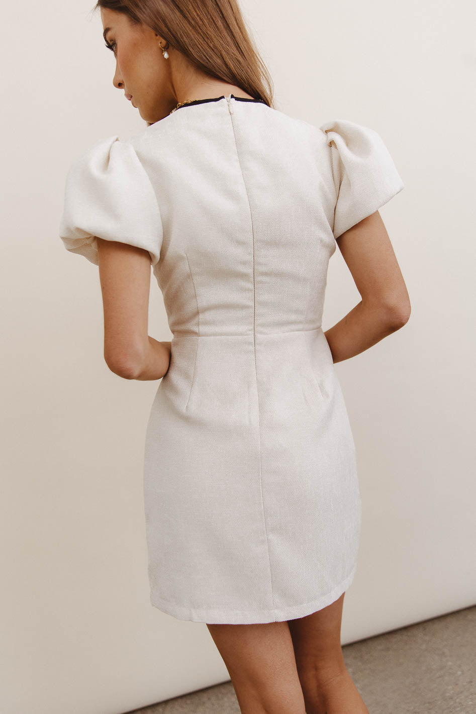 Laura Bow Mini Dress - FINAL SALE