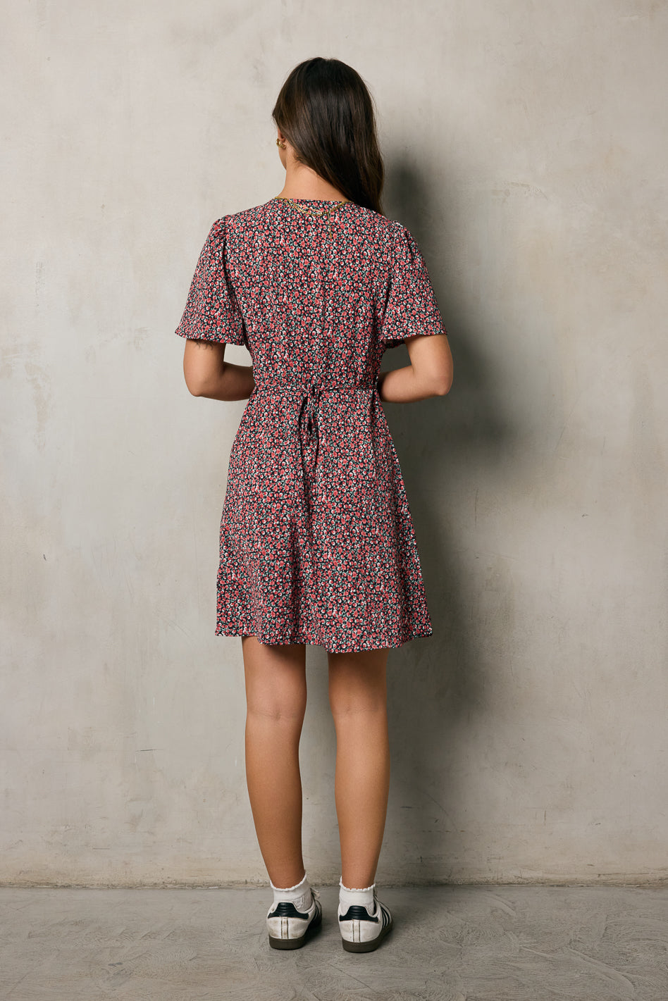 Anne Floral Mini Dress - FINAL SALE
