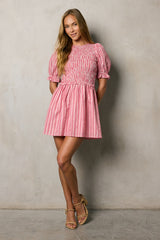 Liana Bow Tie Mini Dress - FINAL SALE