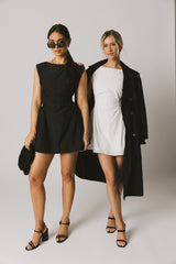 Jemma Mini Dress in White - FINAL SALE