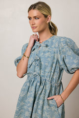 Pony Denim Mini Dress