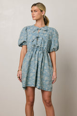 Pony Denim Mini Dress