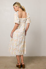 Claire Floral Midi Dress - FINAL SALE
